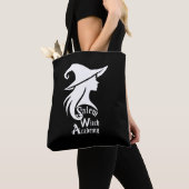 Salem Heks Academie Halloween Wiccan Heksen Tote Bag (Dichtbij)