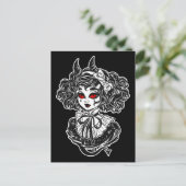 Salem Heks Illustratie Kunst Briefkaart (Staand voorkant)