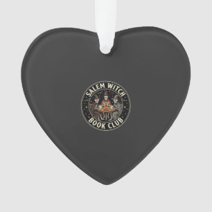 Salem Heksen Boek Club Halloween Skelet Ontwerp_1 Ornament