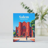 Salem Heksenmuseum VS Briefkaart (Staand voorkant)