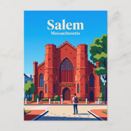 Salem Heksenmuseum VS Briefkaart