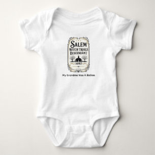 Salem Heksenprocessen Afstammeling Baby "Mijn oma" Romper