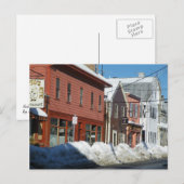 Salem in Winter Briefkaart (Voorkant / Achterkant)