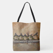 Salem Kikkers Handgeschilderd Tote Bag (Achterkant)