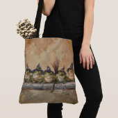 Salem Kikkers Handgeschilderd Tote Bag (Dichtbij)