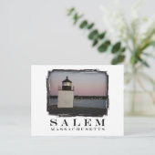 Salem Lighthouse Briefkaart (Staand voorkant)