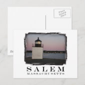 Salem Lighthouse Briefkaart (Voorkant / Achterkant)