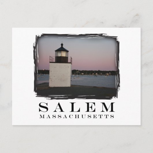 Salem Lighthouse Briefkaart (Voorkant)