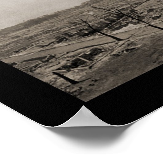 Salem MA After Fire Foto 1914 Poster (Hoek)