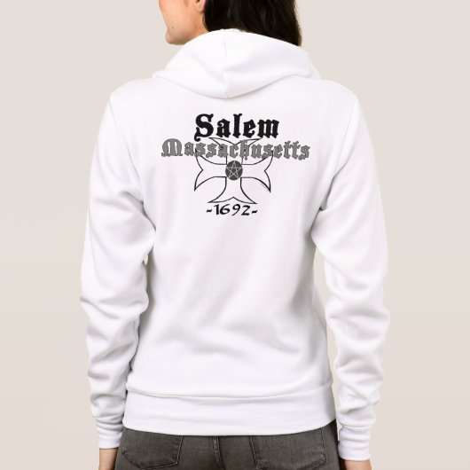 Salem Massachusetts 1692 Hoodie (Achterkant)