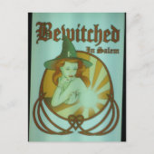 Salem, Massachusetts "Bewitched" Briefkaart (Voorkant)
