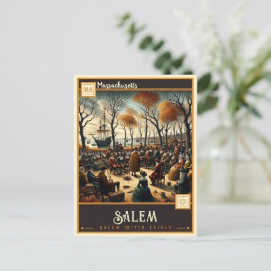 Salem, Massachusetts | Briefkaart (Staand voorkant)