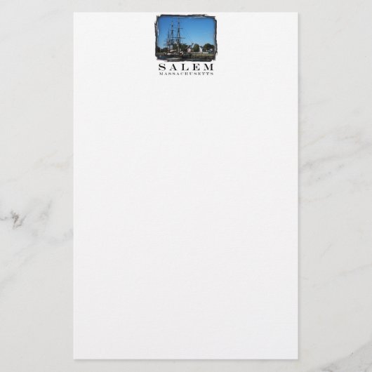 Salem Massachusetts Briefpapier (Voorkant)