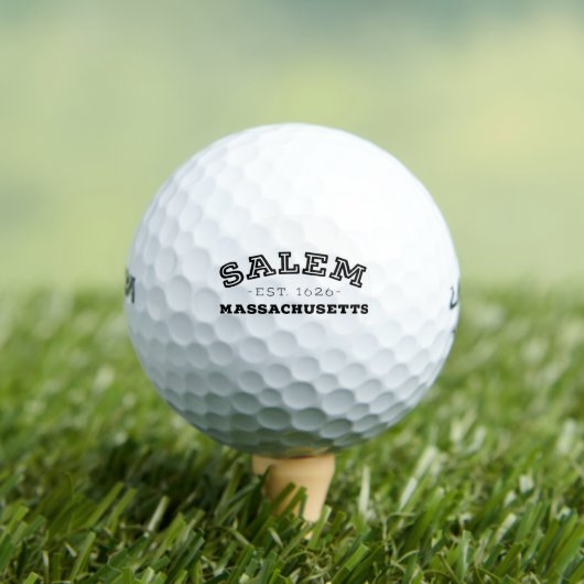 Salem Massachusetts Golfballen (Insitu Shirt)