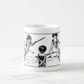 Salem Massachusetts, heksen in mok met inkt (Center)