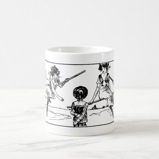 Salem Massachusetts, heksen in mok met inkt (Center)