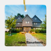 Salem Massachusetts Keramisch Ornament (Voorkant)