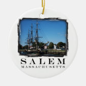 Salem Massachusetts Keramisch Ornament (Voorkant)