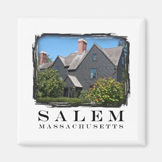 Salem, Massachusetts Magneet (Voorkant)