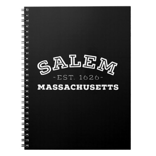 Salem Massachusetts Notitieboek (Voorkant)