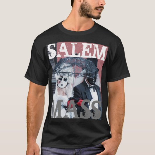 Salem Massachusetts Occult T-Shirt voor mannen (Voorkant)