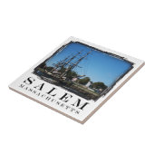 Salem Massachusetts Tegeltje (Zijkant)