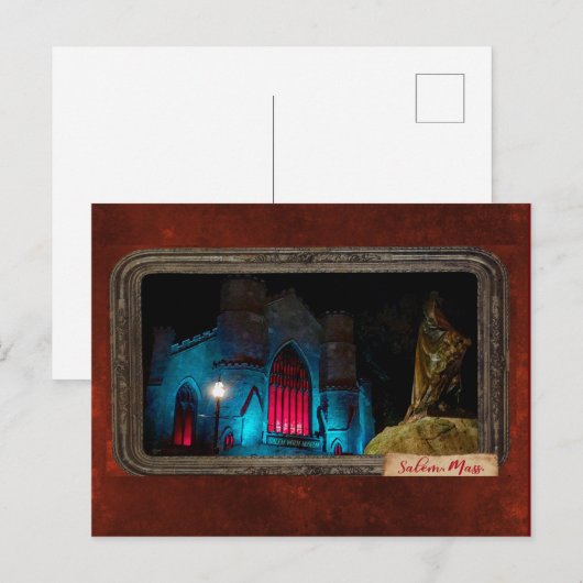Salem, Massachusetts - Witch Museum Briefkaart (Voorkant / Achterkant)