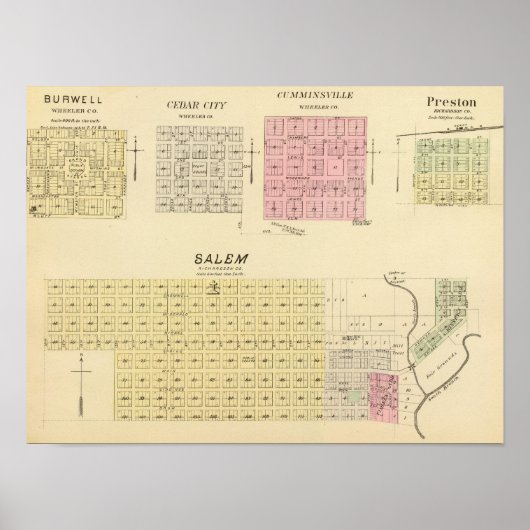 Salem, Nebraska Poster (Voorkant)