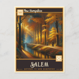 Salem, New Hampshire | Antiek Briefkaart