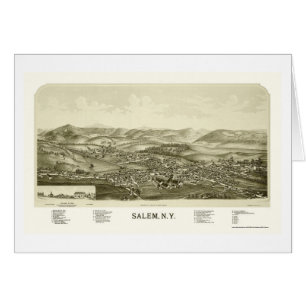 Salem, NY Panoramic Map - 1889