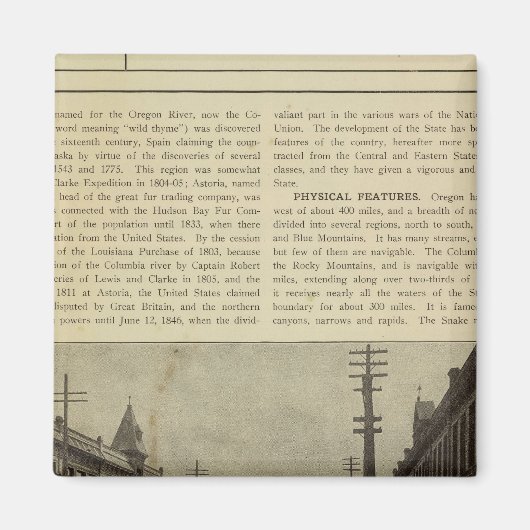 Salem of straat magneet (Voorkant)