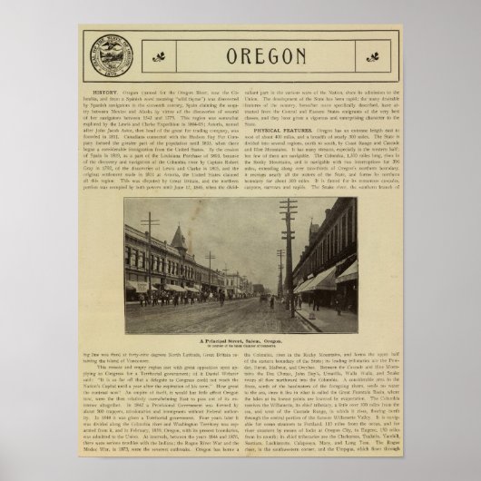 Salem of straat poster (Voorkant)