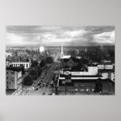 Salem of Uitzicht uit de luchtfoto Poster (Voorkant)