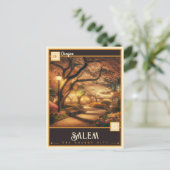 Salem, Oregon | Antiek Briefkaart (Staand voorkant)