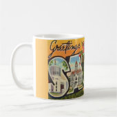 Salem Oregon Groeten Koffiemok (Links)