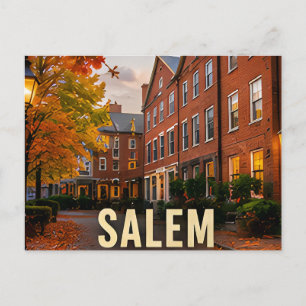 Salem Oregon Historische Downtown Reisgeschenk Briefkaart