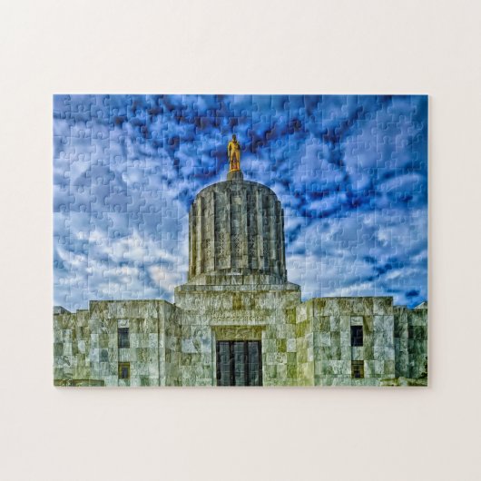 Salem Oregon Legpuzzel (Horizontaal)