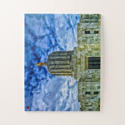 Salem Oregon Legpuzzel (Verticaal)