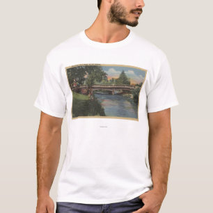 Salem, Oregon - Mooie Mill Creek T-shirt