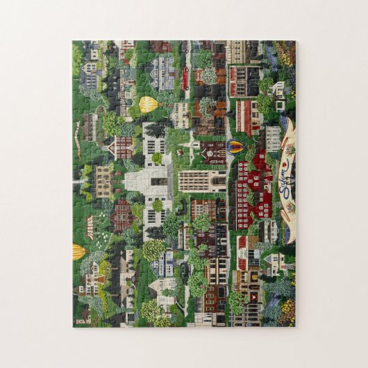 Salem, Oregon Puzzle Legpuzzel (Verticaal)