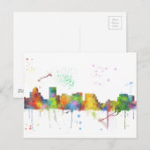 SALEM OREGON SKYLINE BRIEFKAART (Voorkant / Achterkant)