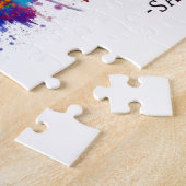 Salem Oregon Skyline Legpuzzel (Zijkant)