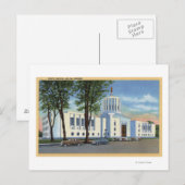 Salem, Oregon - Uitzicht voor het staatskapitolgeb Briefkaart (Voorkant / Achterkant)