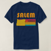 Salem Oregon  Verdrietig Souvenir T-shirt (Design voorkant)