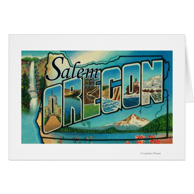 Salem, OregonLarge Letter ScenesSalem, OF 2 (Voorkant Horizontaal)