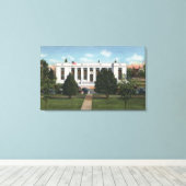 Salem, OregonPost Kantoor ViewSalem, OF Canvas Afdruk (Insitu (Houten vloer))