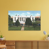 Salem, OregonPost Kantoor ViewSalem, OF Canvas Afdruk (Insitu (Woonkamer))