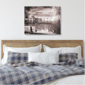 Salem Pond Canvas Afdruk (Insitu (Slaapkamer))