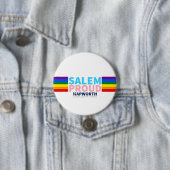 SALEM PROUD-BUTTON RONDE BUTTON 7,6 CM (In situ)