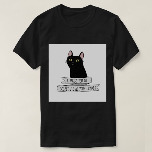 Salem Saberhagen - citaat van zwarte katten T-shirt (Design voorkant)